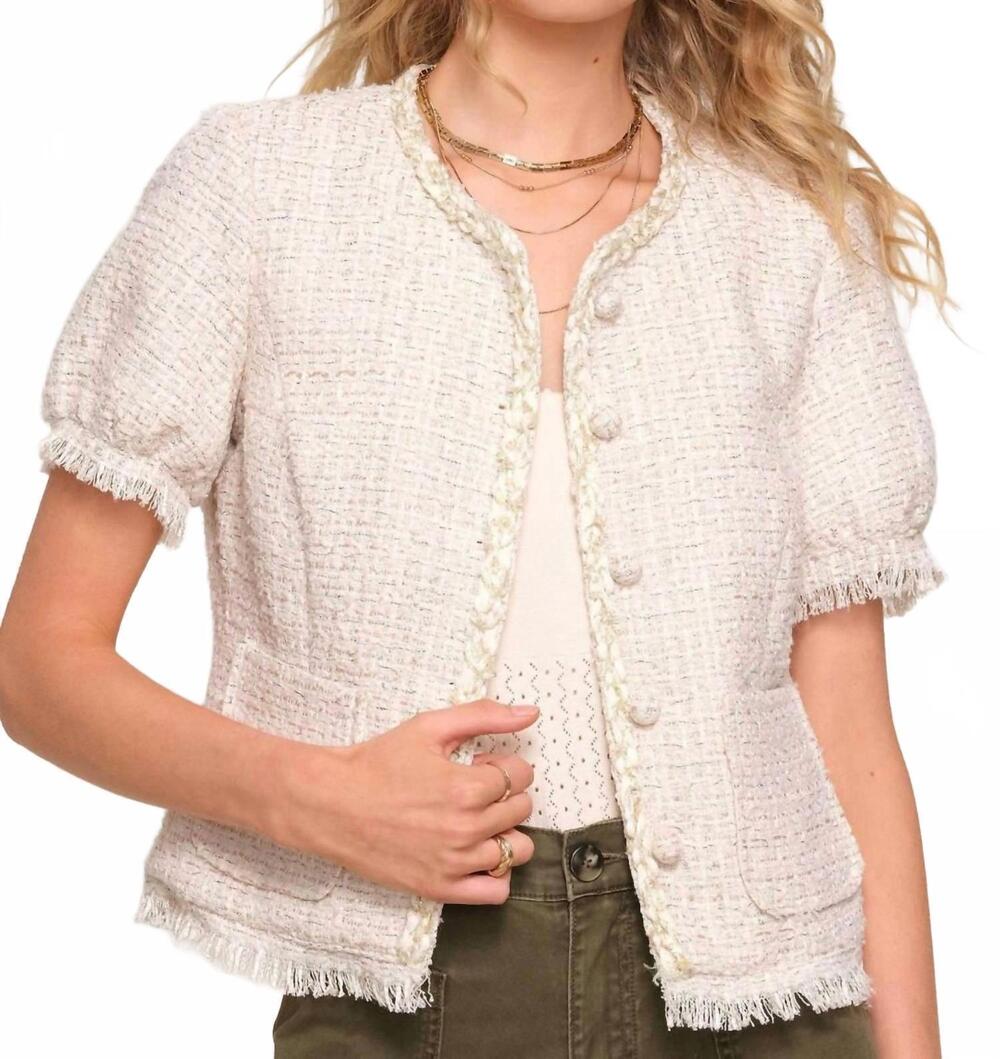 NEW HEARTLOOM agnes jacket in ivory